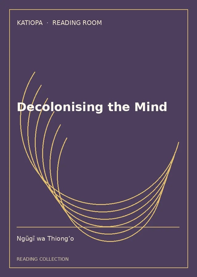 Cover of Decolonising the Mind