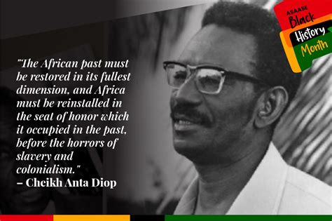 Portrait of Cheikh Anta Diop