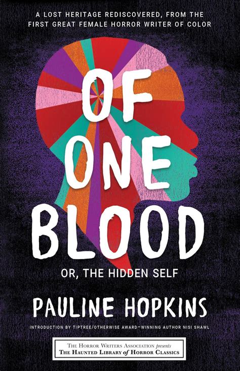 Cover of Of One Blood: Or, The Hidden Self